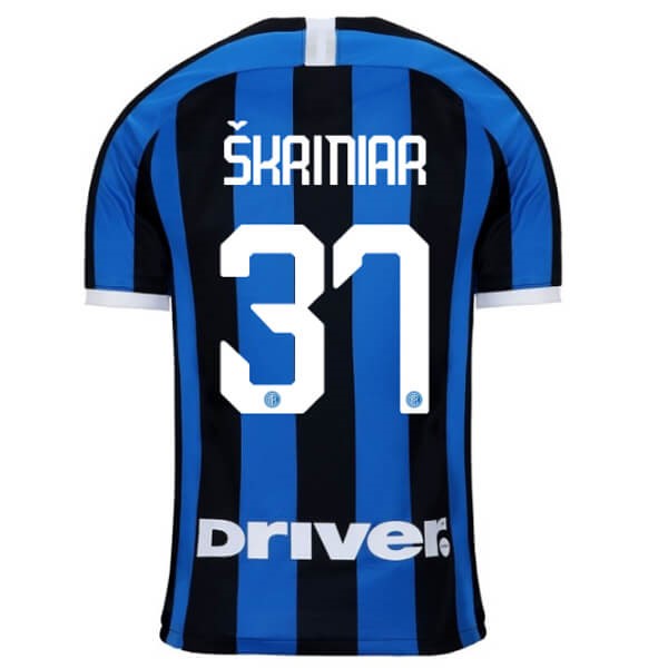 Camiseta Inter Milan NO.37 Skriniar Primera equipación 2019-2020 Azul